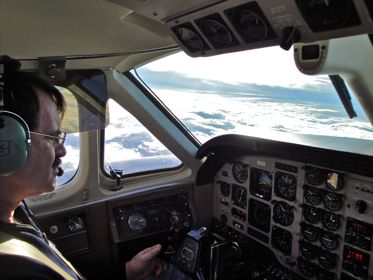 Mike in the King Air