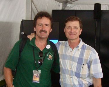 With Rod Machado at Oshkosh2009