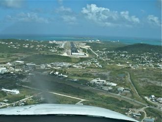 Final Approach into Antigua