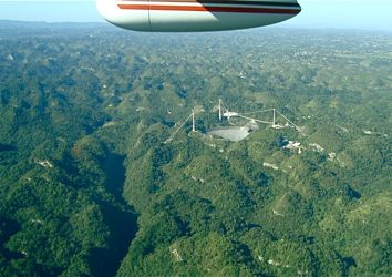 Arecibo from the air